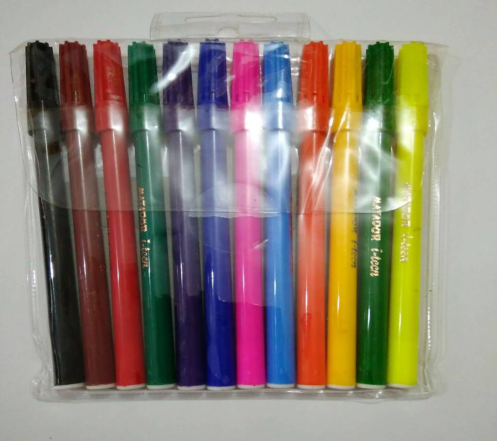 Matador Sign/Sketch Pen 12pcs 1 Box